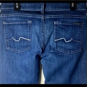 🔵7 for all mankind jeans🔷Crop Flare🔹🛑IT IS LIKE NEW🛑 #MJ708